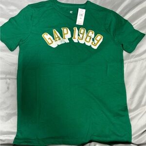 Gap kids T-shirt, green, size large 10